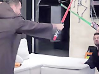 Daughterswap - Hot Honies Stick Light Sabers In Each Others Vulvas