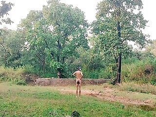 Sexy Dudes Dancing Total Nude In Forest Money-shot