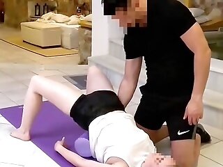 Cheating Hot Wifey Gets Dirty With Her Yoga Lecturer, Cheating Spouse Sees