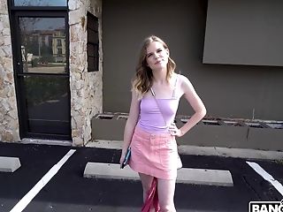 Skinny Chick Nikki Sweet Gets Picked Up And Fucked In The Van