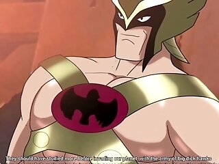 Green Lantern's Epic Venture With His Massive, Elastic Black Booty - Adult Yaoi Animation