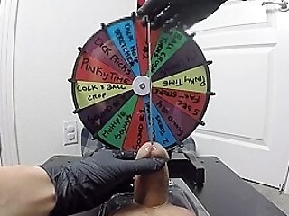 Wheel Of Misfortune # 7 Flattened Testicles Urethral Injections Cock Ball Play P1