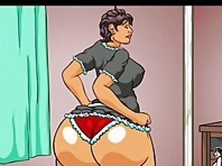 Matures Brazilian Maid Get Her Big Caboose Pounded By Black Teenager