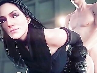 Anime Porn Yennefer From Three Dimensional Game The Witcher Three Is Used As A