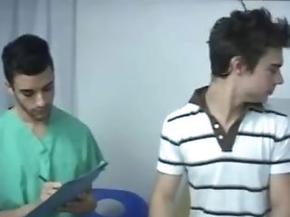 Fag Twunk Medical Fist Insertion Very First Time Dr. James Commenced Deepthroating On My