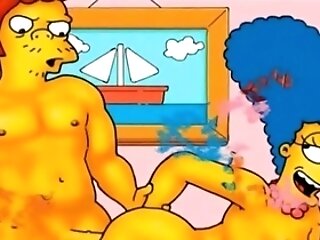 Marge Simpson Real Wifey Cheating