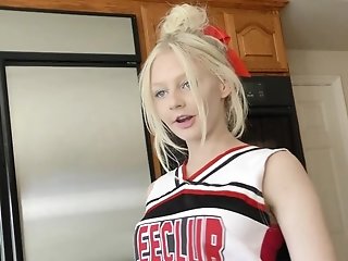 Cheerleader Jenna Fireworks Squeals While Being Penetrated Hard