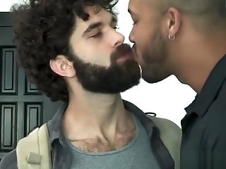 chubby gay men jerk off deep kiss cum video