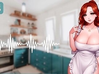 Your Charming Cougar Neighbor Thirsts To Be Your Mommy In Voluptuous Audio Roleplay - Mild Female Predominance - Tit Fucking